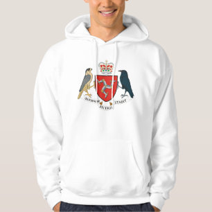 Veste À Capuche Drapeau de l'île de Man - Emblème de Manx - Brat