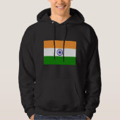Veste À Capuche Drapeau de l'Inde (Devant)