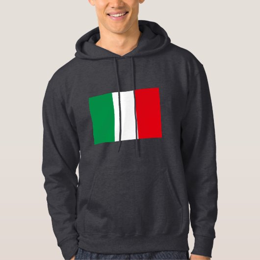 Veste À Capuche Drapeau de l'Italie (Devant)