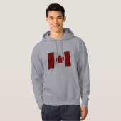 Veste À Capuche Drapeau de l'Unifolié du Canada (Devant entier)