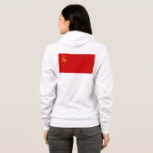 Veste À Capuche drapeau de l'URSS (Dos entier)