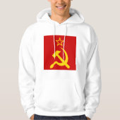 Veste À Capuche Drapeau de l'URSS - Drapeau de l'Union soviétique (Devant)
