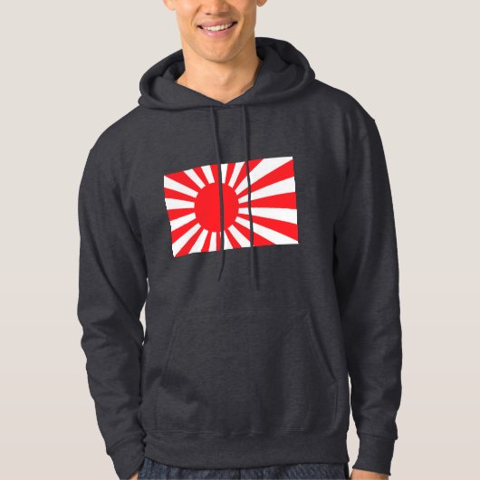 Veste À Capuche Drapeau de marine du Japon (Devant)