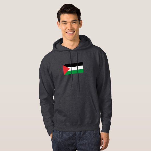 Veste À Capuche Drapeau de Palestine (Devant entier)