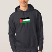 Veste À Capuche Drapeau de Palestine (Devant)