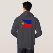 Veste À Capuche Drapeau de Philippines (Dos entier)