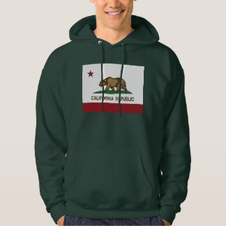 Veste À Capuche Drapeau de République de la Californie