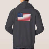 Veste À Capuche Drapeau des Etats-Unis (Dos)