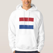 Veste À Capuche Drapeau des Pays-Bas (Devant)