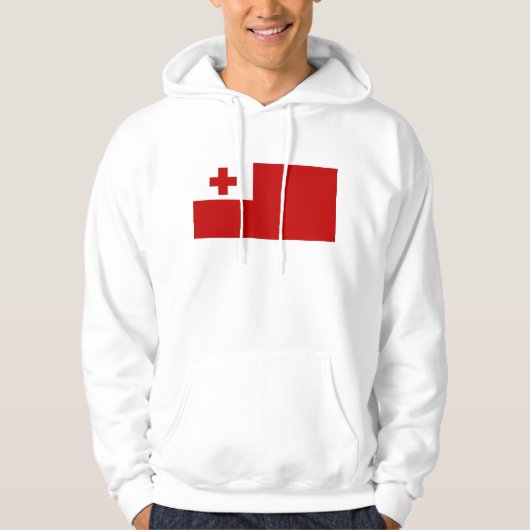 Veste À Capuche Drapeau des Tonga (Devant)
