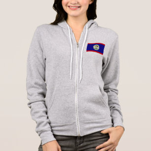 Veste À Capuche Drapeau du Belize