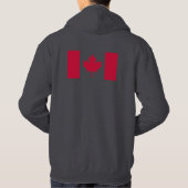 Veste À Capuche Drapeau du Canada (Dos)
