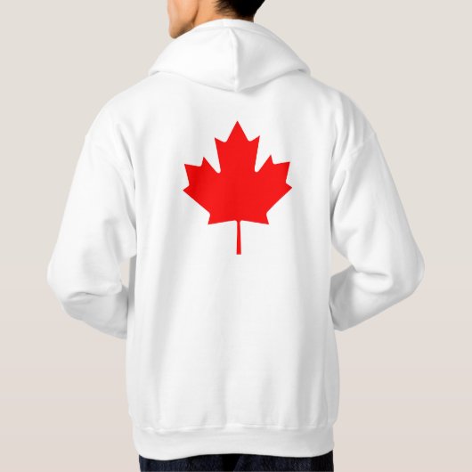 Veste À Capuche Drapeau du Canada (Dos)
