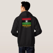 Veste À Capuche Drapeau du Malawi (Dos entier)