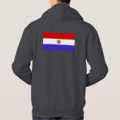 Veste À Capuche Drapeau du Paraguay (Dos)