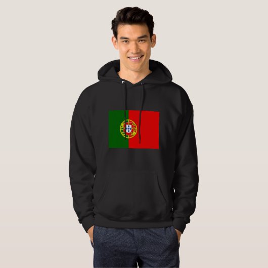 Veste À Capuche Drapeau du Portugal (Devant entier)