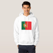 Veste À Capuche Drapeau du Portugal (Devant entier)
