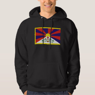 Veste À Capuche drapeau du tibet