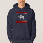 Veste À Capuche Drapeau du Wyoming (Devant)