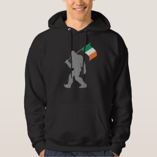 Veste À Capuche Drapeau Éire Ou Irlandais Sur Drapeau Irlande