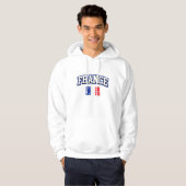 Veste À Capuche Drapeau France (Devant entier)