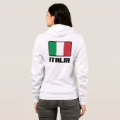 Veste À Capuche Drapeau Italie (Dos entier)