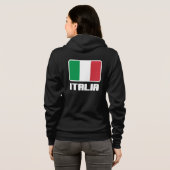 Veste À Capuche Drapeau Italie (Dos entier)