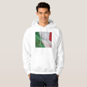 Veste À Capuche Drapeau italien et américain (Devant entier)