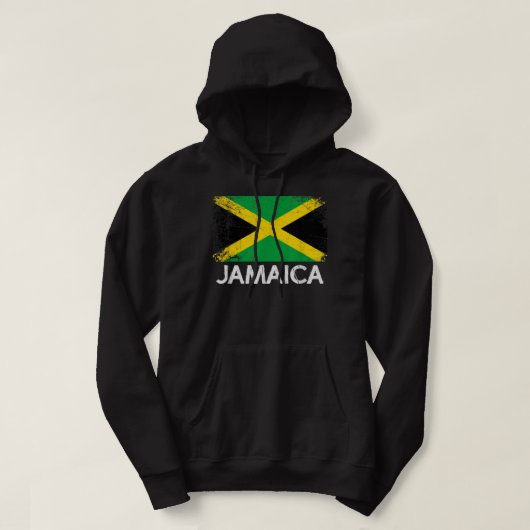 Veste À Capuche Drapeau jamaïcain (Design devant)