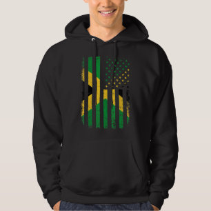 Veste À Capuche Drapeau jamaïcain racines jamaïcaines Jamaïque Ame