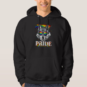 Veste À Capuche Drapeau Lgbt Wolff Gay pride Lgbtq Raiinbow Sungla