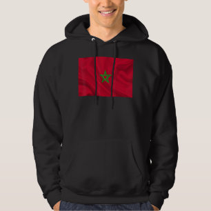 Veste À Capuche Drapeau Marocain Pour Le Cool Marocain Fier Maroc