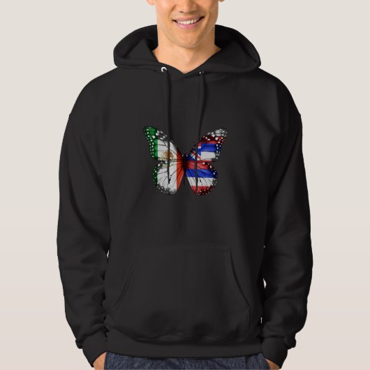 Veste À Capuche Drapeau mexicain hawaïen (Devant)