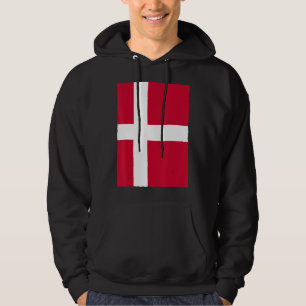 Veste À Capuche Drapeau national danois viking Danemark