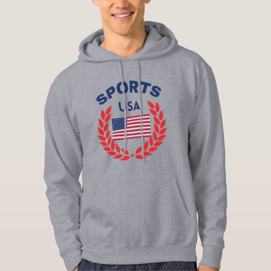Veste À Capuche Drapeau original America Sports USA (Devant)