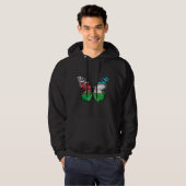 Veste À Capuche Drapeau ouzbek gallois (Devant entier)