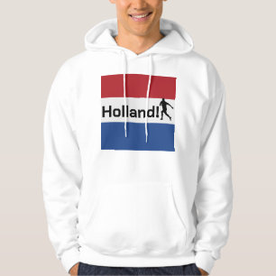 Veste À Capuche Drapeau personnalisé de Hollande Supporter de foot