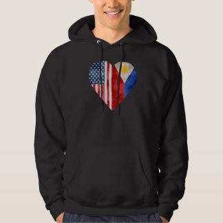 Veste À Capuche Drapeau philippin américain des Philippines