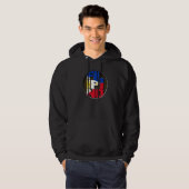 Veste À Capuche Drapeau philippin Drapeau philippin Pinoy (Devant entier)