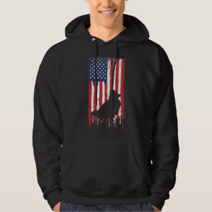 Veste À Capuche Drapeau Poméranien 4 juillet patriotique américain