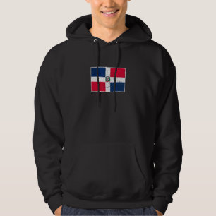 Veste À Capuche Drapeau République Dominicaine Avec Colo National 