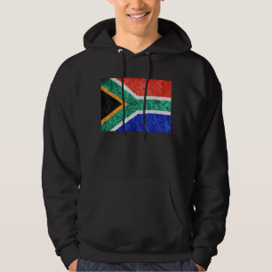 Veste À Capuche Drapeau Sud-Africain Pour L'Afrique Du Sud Distort