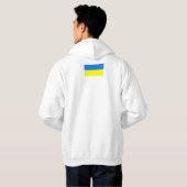 Veste À Capuche Drapeau Ukraine (Dos entier)