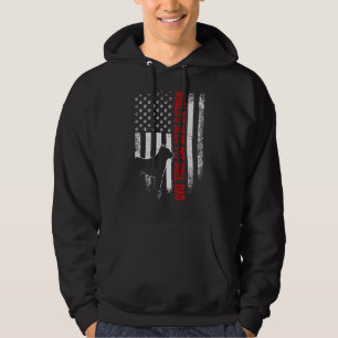 Veste À Capuche Drapeau vintage Américain Monde S Meilleur Pit Bul