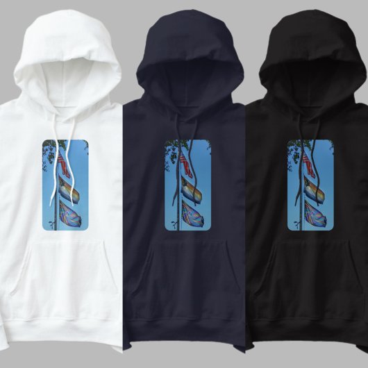 Veste À Capuche Drapeaux de Pride USA Rainbow Peace Bear Brotherho