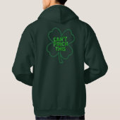Veste À Capuche Drink Green Beer T-Shirt (Dos)