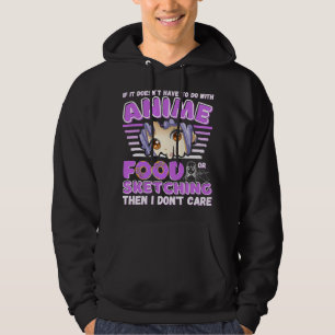 Veste À Capuche Drôle Anime dessin dessin animé amateur de nourrit