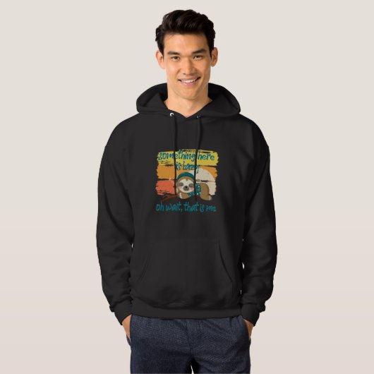 Veste À Capuche Drôle Citation de Sloth Nap Sloth Lazy (Devant entier)