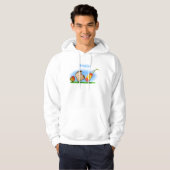 Veste À Capuche Drôle de dessin animé de fourmis (Devant entier)