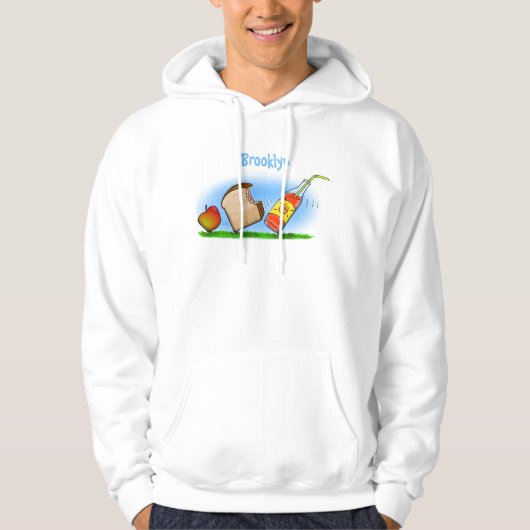 Veste À Capuche Drôle de dessin animé de fourmis (Devant)